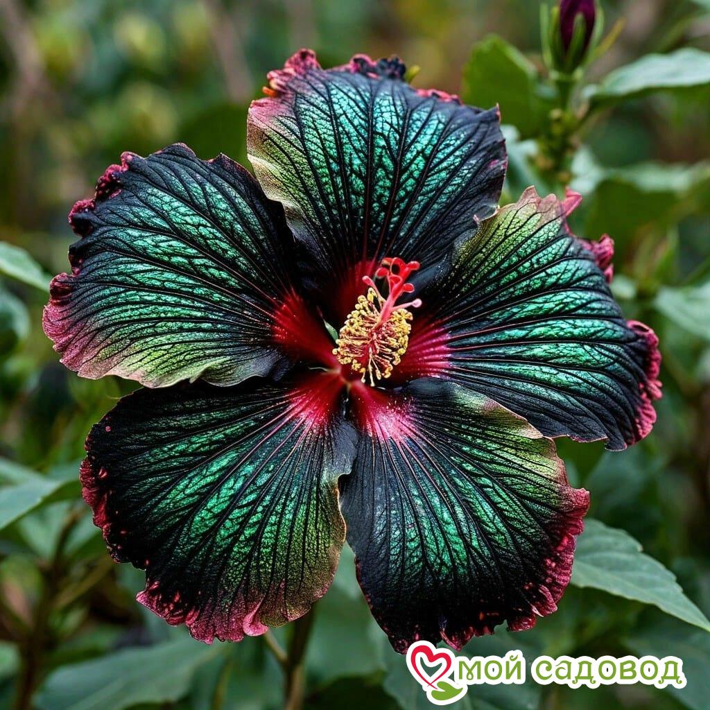 Гибискус Пикок Плюм